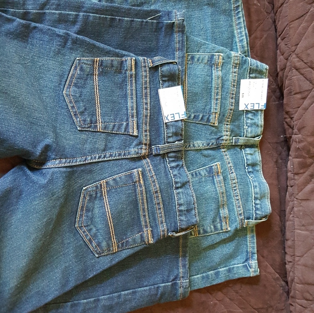 NEW Arizona FLEX Jeans, Straight Fit, Size 5